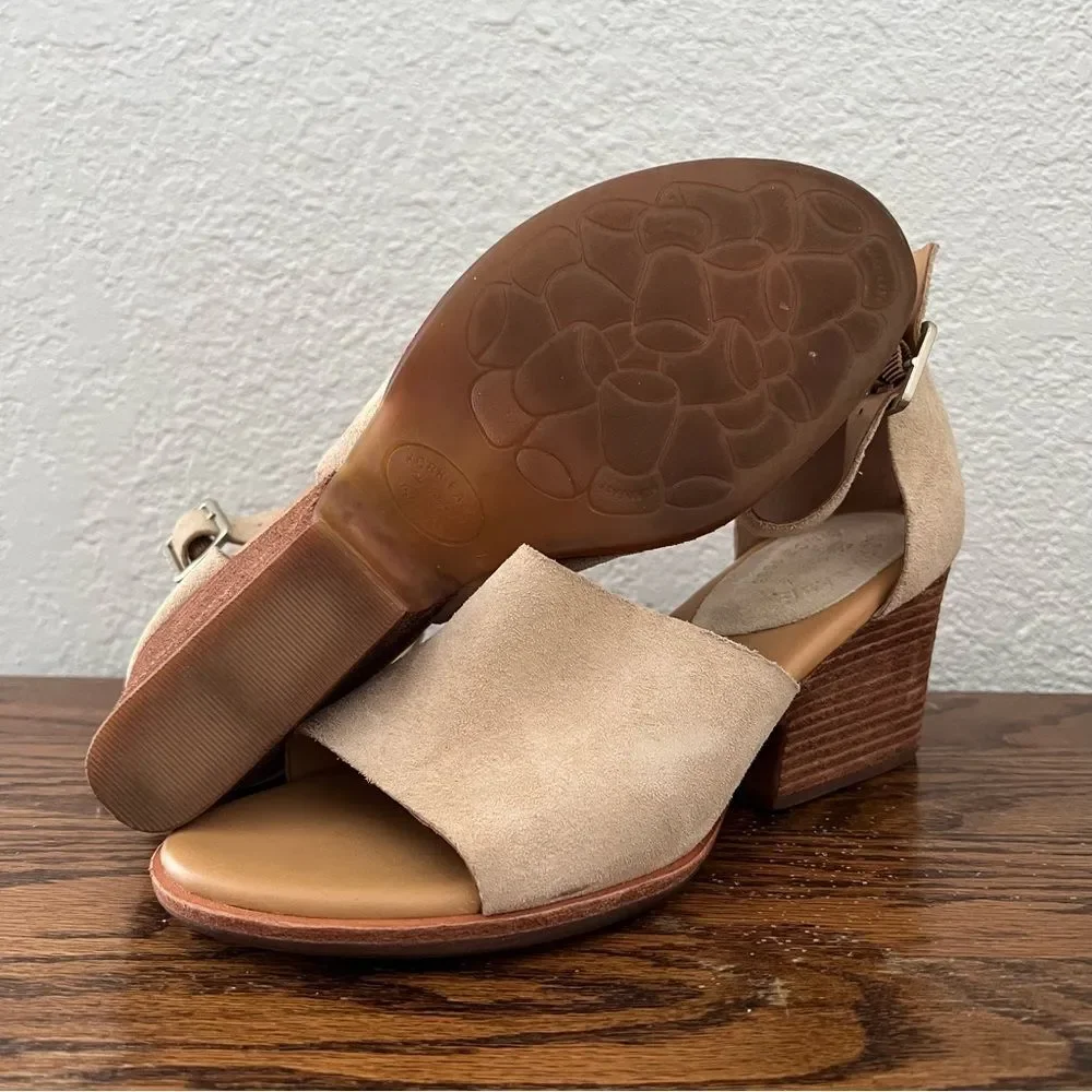 KORK-EASE Gazania Strap Sandals Suede Size 10